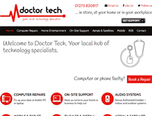 Tablet Screenshot of doctor-tech.co.uk